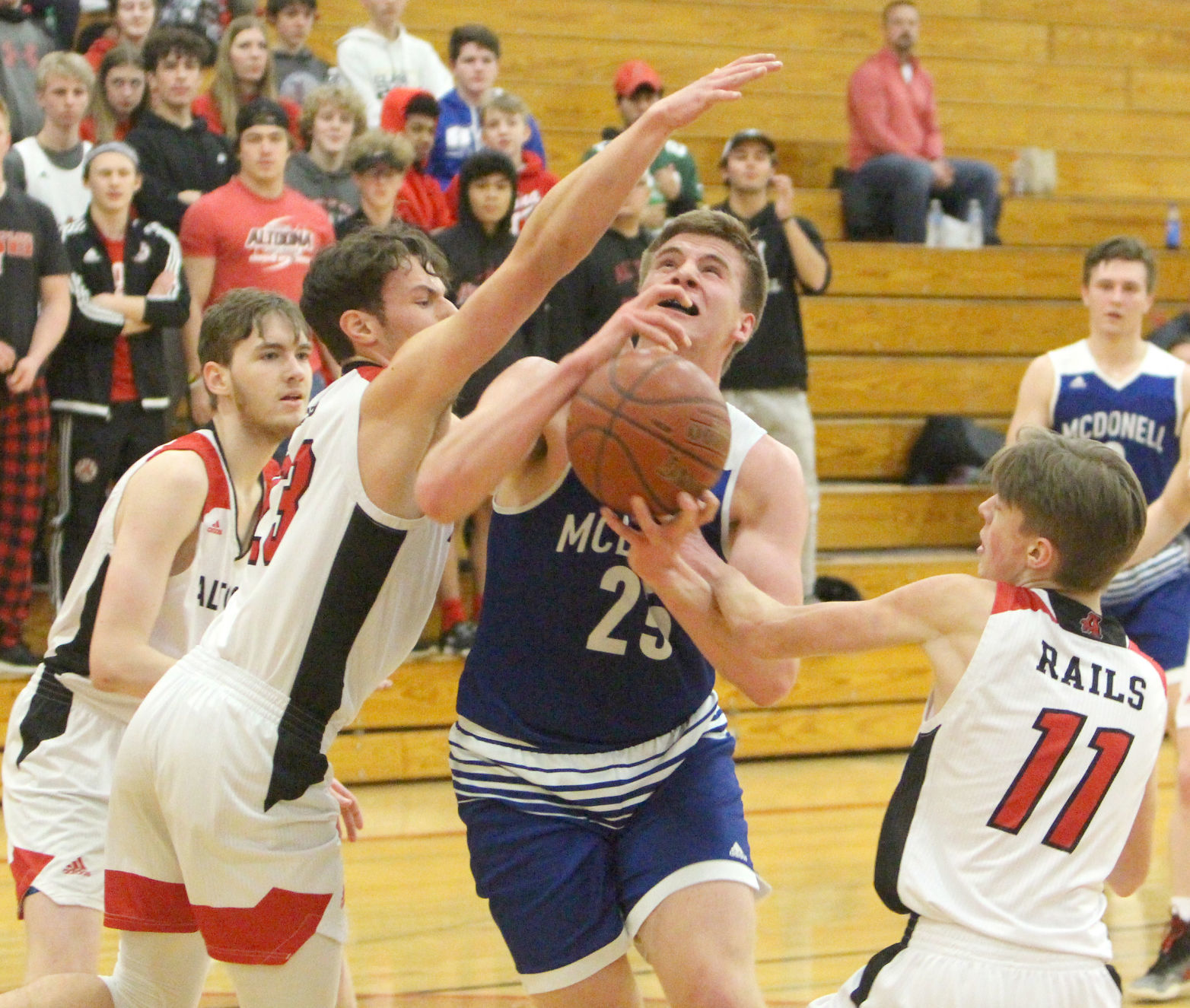 McDonell boys basketball at Altoona 2-13-20